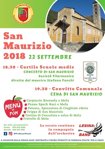 A PONTE la Sagra di San Maurizio